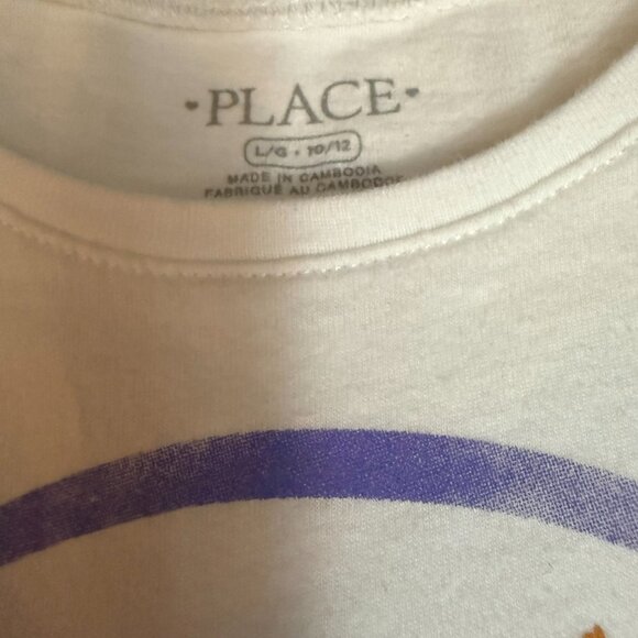 Pre-Loved The Children's Place Ballerina Graphic Tee Size 10-L - Picture 3 of 4